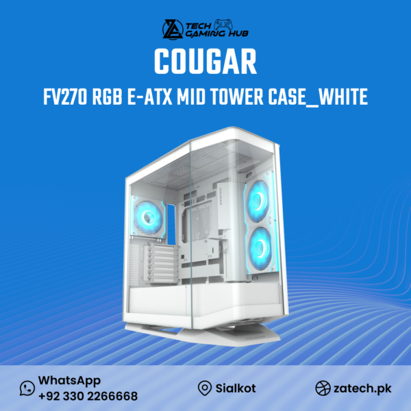 Cougar FV270 RGB Mid-Tower E-ATX Case.