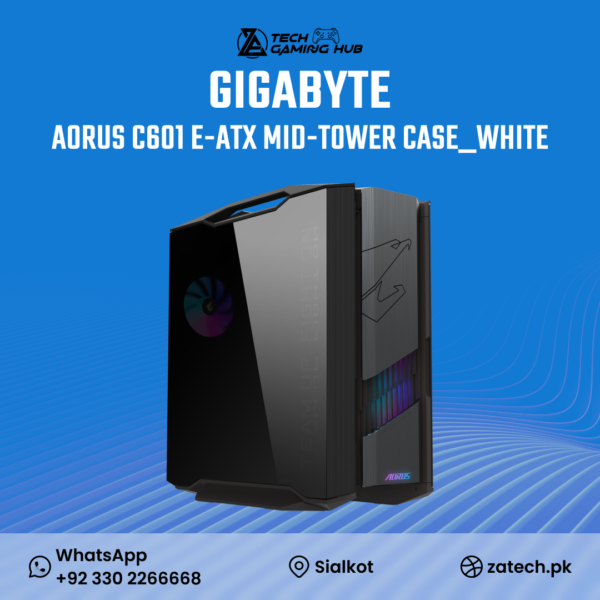 Gigabyte Aorus C601 Glass Mid Tower Case.