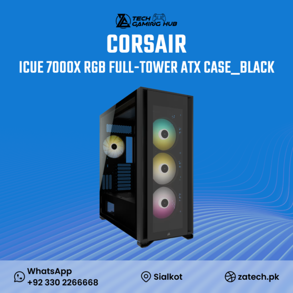 Corsair iCUE 7000X RGB Full-Tower Case.
