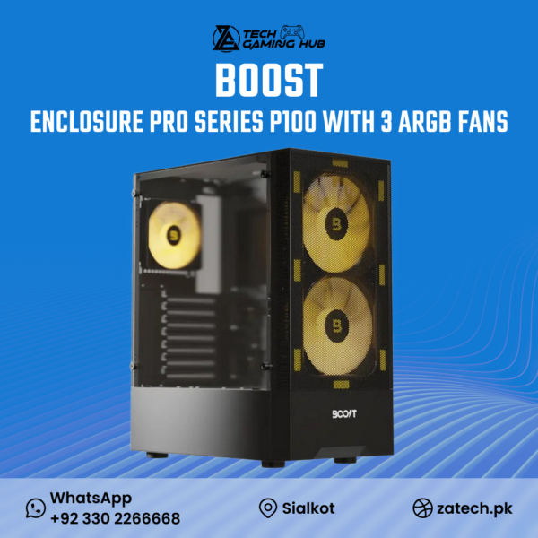 Boost Enclosure Pro Series P100, a PC gaming case