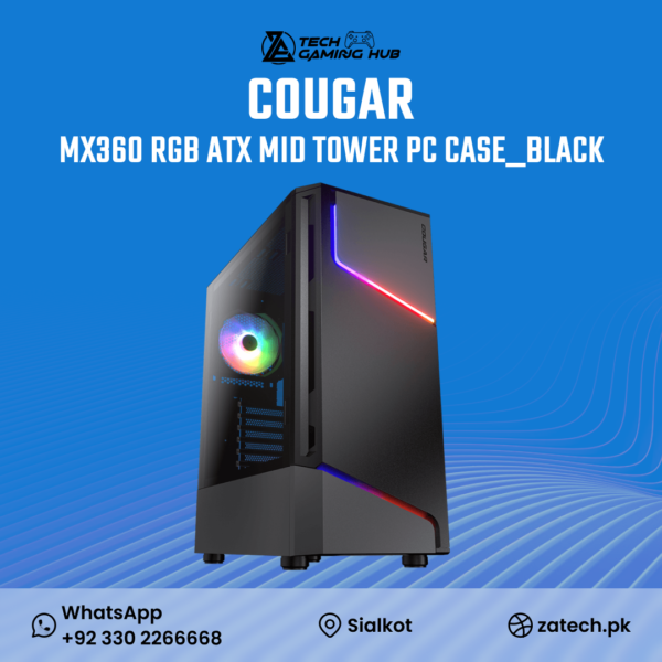 Cougar MX360 RGB PC case.