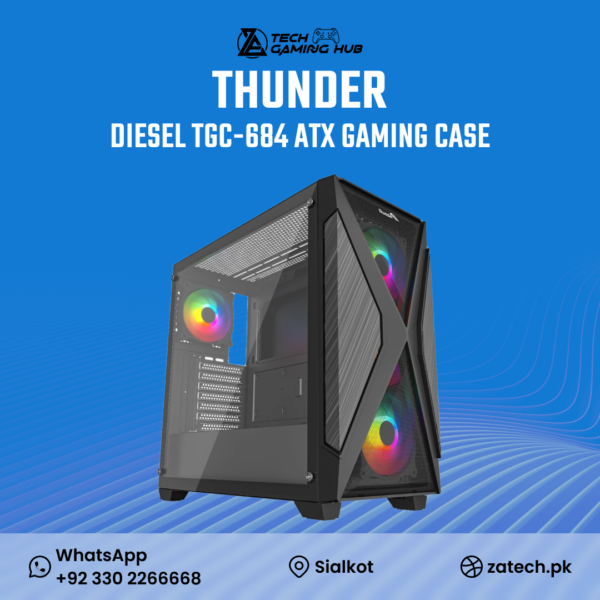 Thunder Diesel TGC-684 ATX Gaming Case.