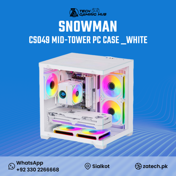 Snowman CS049 Mid-Tower PC Case.