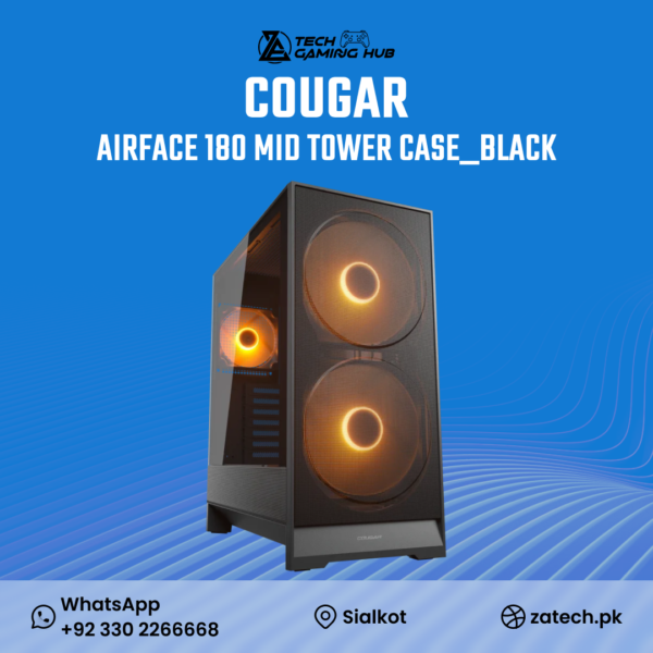 Cougar Airface 180 Mid Tower PC Case.
