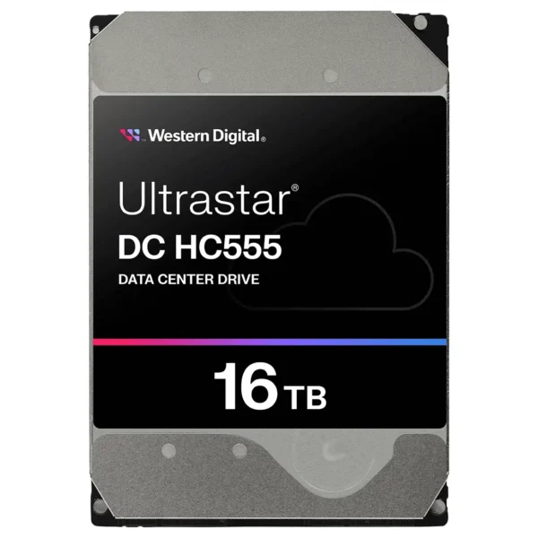 WD Ultrastar HC555 Data Center HDD Storage 16TB SATA SE Security 0B48722