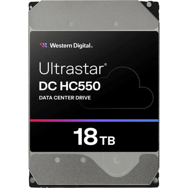 WD Ultrastar DC HC550 - 18TB HDD 0F38459 SATA, SE Security, up to 269MB/s Transfer Rate