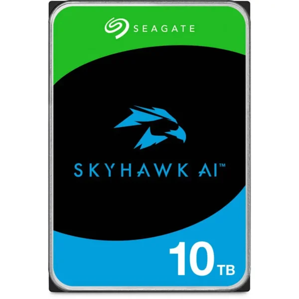 Seagate 10TB SkyHawk AI 7200 rpm SATA III 3.5" Internal Surveillance HDD