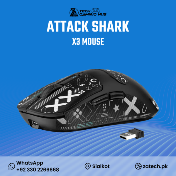 Attack Shark X3 wireless gaming mouse,