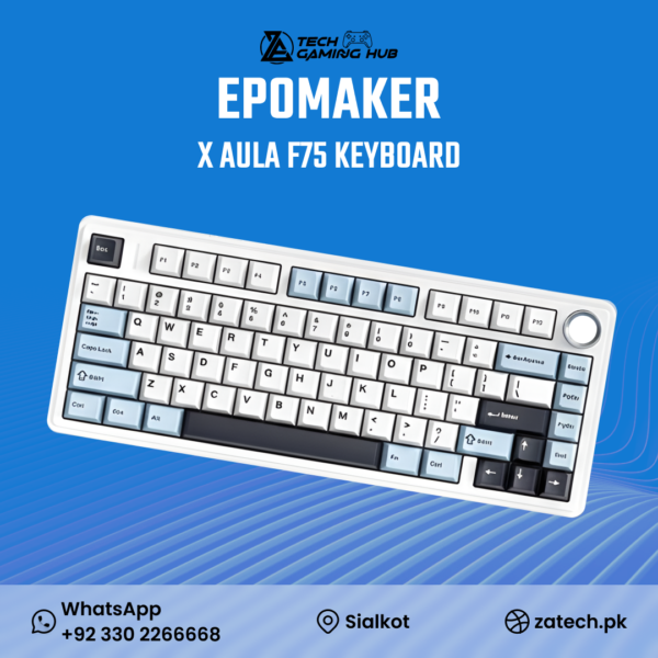 Aula F75 is a compact 75% layout mechanical gaming keyboard