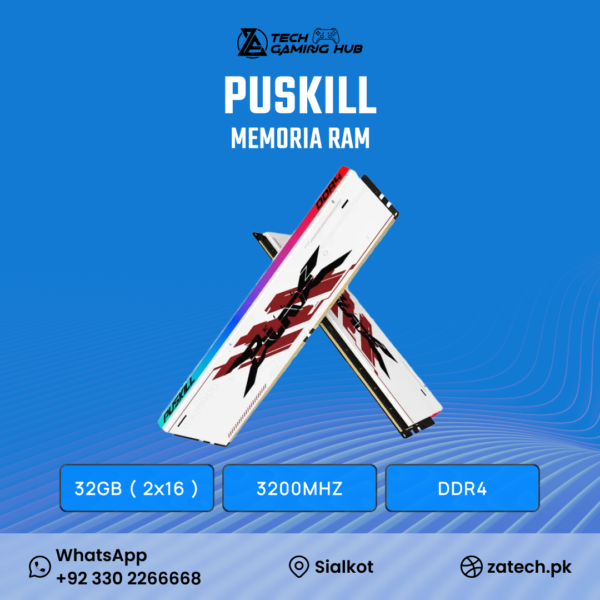 Puskill Memoria RAM DDR4 16GB 3200MHz