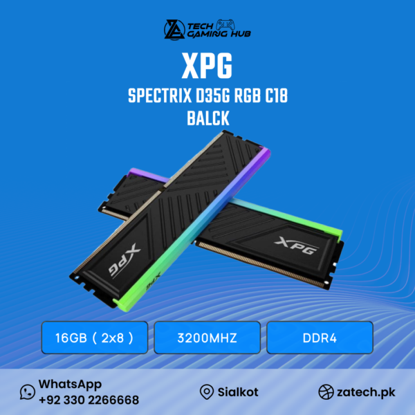 XPG Spectrix D35G RGB DDR4 memory module.