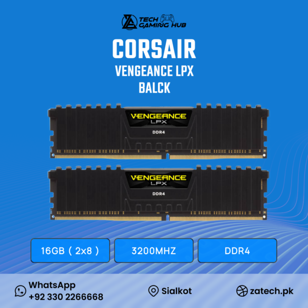 Corsair Vengeance LPX DDR4 RAM kit.