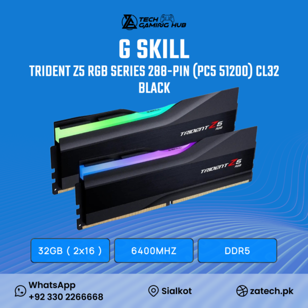 G.SKILL Trident Z5 RGB Series DDR5 memory modules.