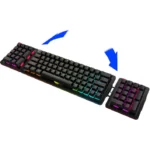 Mountain Everest 60 Compact Wired 60% Mechanical RGB Gaming Keyboard (with Everest 60 Numpad) - Image 3