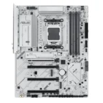 ASUS B850 MAX GAMING WIFI W DDR5 AM5 ATX Motherboard Supports AMD Ryzen 7000/8000/9000 Series Processors – White - Image 3