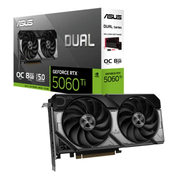 ASUS Dual GeForce RTX 5060 Ti 8GB GDDR7 OC Gaming Graphics Card