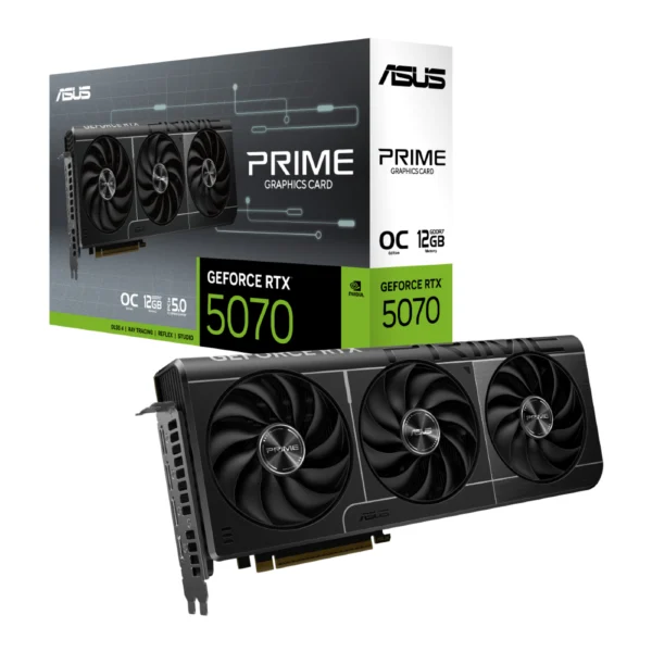 ASUS PRIME GeForce RTX 5070 12GB GDDR7 OC Gaming Graphics Card