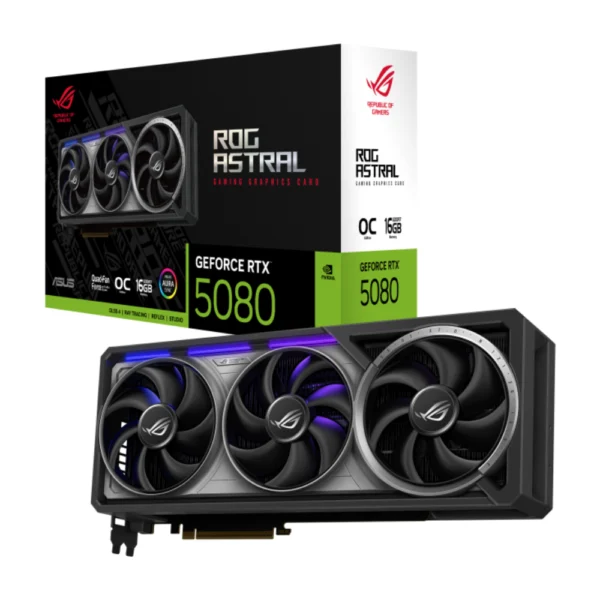 ASUS ROG Astral GeForce RTX 5080 16GB GDDR7 OC Gaming Graphics Card