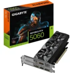 GIGABYTE GeForce RTX 5060 OC Low Profile 8G Graphics Card, PCIe 5.0, GDDR7, GV-N5060OC-8GL