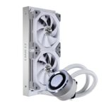 Lian Li Galahad 240 AIO ARGB Liquid CPU Cooler – UNI Fan SL120 Edition – White - Image 2