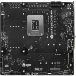 MSI B760M Project Zero WiFi Gaming Motherboard (Support 14th/13th/12th Gen Intel Processors, LGA 1700, DDR5, PCIe 5.0, M.2 Slots, 2.5Gbps LAN, USB 3.2 Gen2, HDMI/DP, Wi-Fi 6E, Bluetooth 5.3, mATX) - Image 7