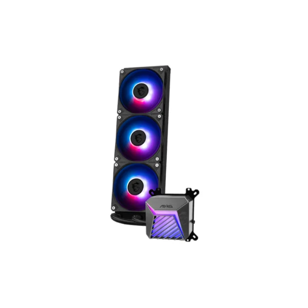 MSI MAG CORELIQUID A15 360 AIO ARGB CPU Liquid Cooler – 360mm Radiator – LGA 1700/1851/AM5/AM4 Compatible