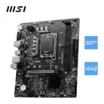MSI PRO B760M-E DDR5 Motherboard, Micro-ATX – Supports Intel 14th, 13th & 12th Core Processors, LGA 1700 – DDR5 Memory Boost 5600MHz, PCIe 4.0 x16 Slot, M.2 Gen4 Slot - Image 2