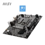 MSI PRO H610M-E DDR5 Motherboard, Micro-ATX – Supports Intel 12th Gen Core Processors, LGA 1700-2 x DIMMs (3200MHz), 1x PCIe 4.0 x16 Slot, 1 x M.2 Gen3, USB 3.2 Gen1, 1G LAN, HDMI 1.4 & VGA - Image 5