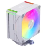 Click to enlarge SNOWMAN MT4-V4 Digital ARGB Dual Tower CPU Cooler–White
