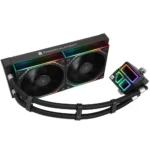Thermalright Frozen Infinity 240 ARGB 240mm AIO Liquid CPU Cooler – Black - Image 6