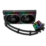 Thermalright Frozen Infinity 240 ARGB 240mm AIO Liquid CPU Cooler – Black - Image 4