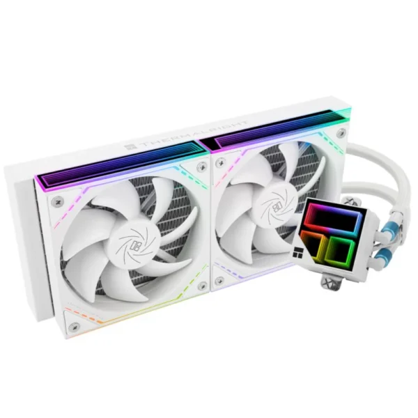 Thermalright Frozen Infinity 240 ARGB 240mm AIO Liquid CPU Cooler – White