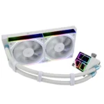 Thermalright Frozen Infinity 240 ARGB 240mm AIO Liquid CPU Cooler – White - Image 4