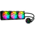 XPG Levante X 360 ARGB All-in-One Liquid CPU Cooler – Black - Image 2